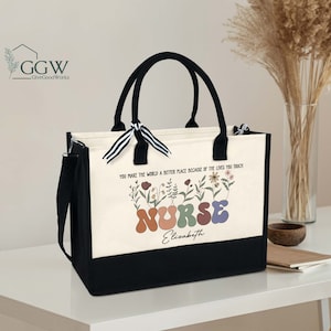 Etsy nurse tote bag hotsell