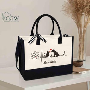 Veterinary Technician Tote Bag, Vet Tech Bag, Gift for Vet Tech Week, Veterinarian Tote, Gift For Dog Lovers Bag, Dog Tote Bag, Pet Tote Bag