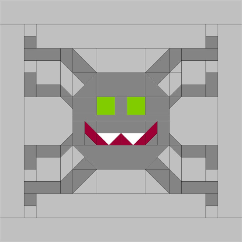 Halloween Spider Quilt Block Pattern - Etsy