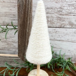 Yarn Trees | Fall Seasonal Decor Cream