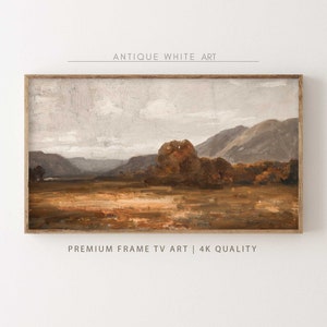 Autum Frame TV Art, Vintage Fall Art for Samsung Frame TV, Antique Fall TV Art, Fall Painting, EarthTone Decor, Autumn Frame Tv Art | TV66