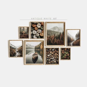 Set of 8 Printable Autumn Gallery Wall Art, Fall Gallery Set of 8 ...