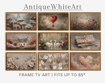 Valentine's Day Frame TV Art Set: Feb 14 Decor, Digital Download | TS101