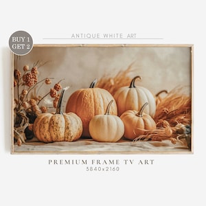 Samsung Frame TV Art, Pumpkin Painting, Instant Download, Fall Art for Samsung Frame, Pumpkins Art, Samsung Art TV, Digital Download |TV57