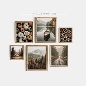 Set of 6 Printable Autumn Gallery Wall Art, Fall Decor Gallery Set of 6 ...