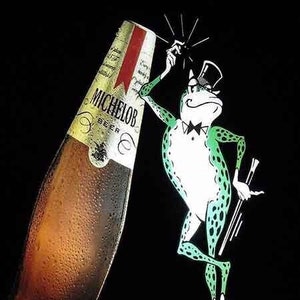 MICHELOB beer sign vintage style large 24in beer man cave