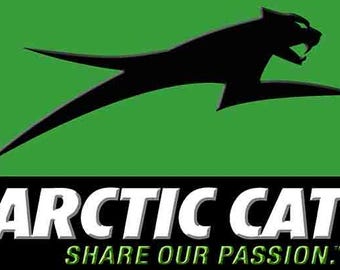 Snowmobile Metall Arctic Cat Zeichenteile Genparts Schneemobil Display Mann Höhle Geschenk