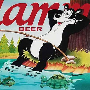 Hamm Beer Bear Sign - Etsy