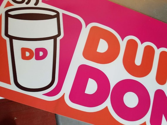 ダンキドーナツ 看板 Dunkin EXIT ビンテージ サイン ダン e439 ビンテージ DUNKIN' DONUTS ダンキンドーナツ ライトサイン 看板
