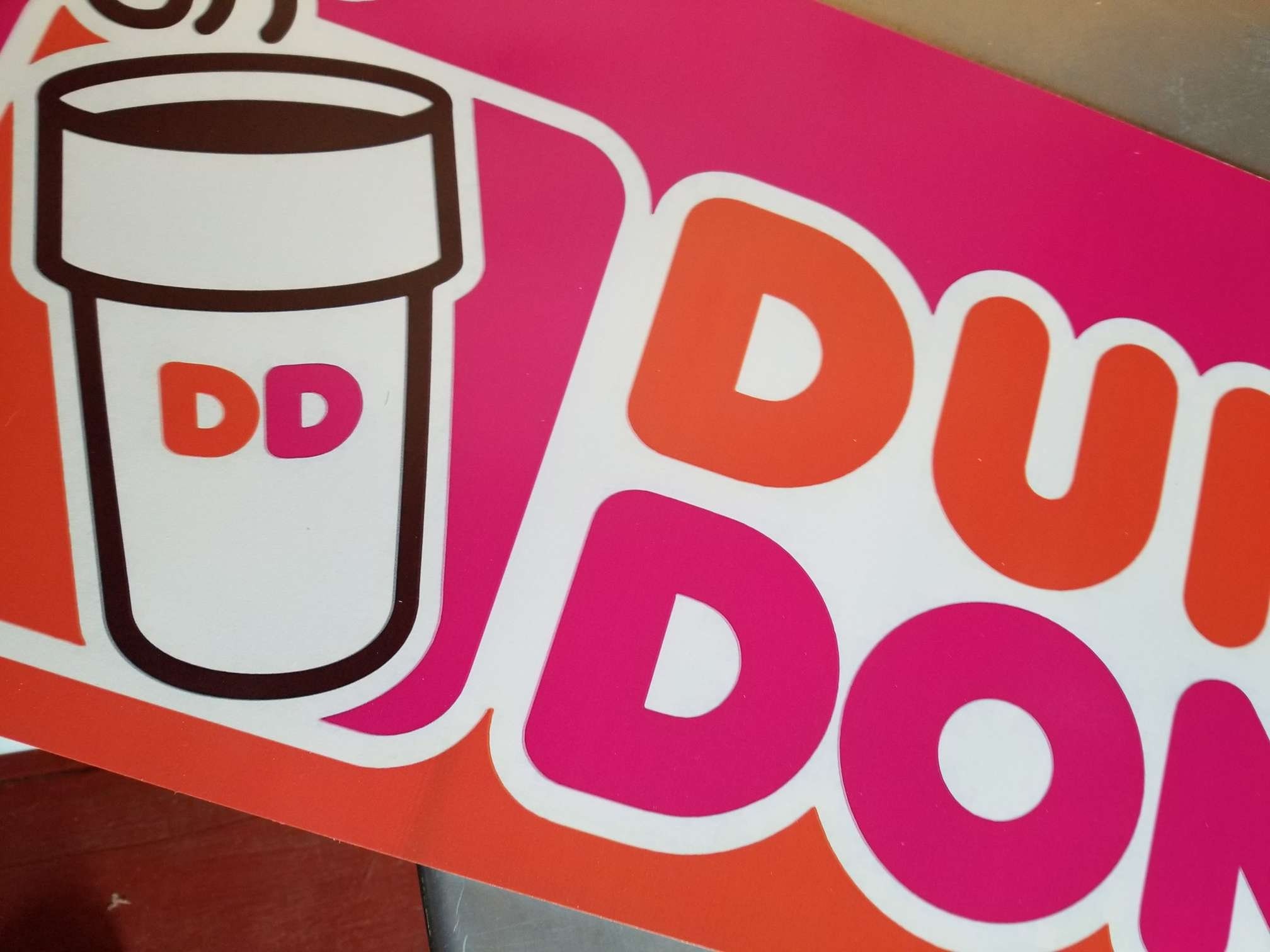 ダンキドーナツ 看板 Dunkin EXIT ビンテージ サイン ダン e439 ダンキドーナツ 看板 Dunkin EXIT ビンテージ サイン ダン e439
