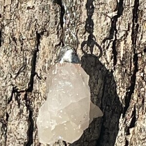 White quartz necklace