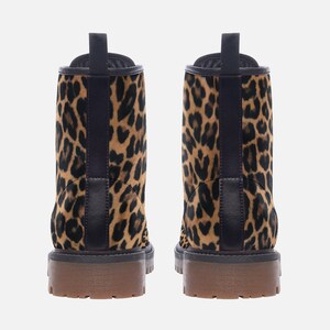 Leopard Boots Casual Leather Lightweight boots MT image 4