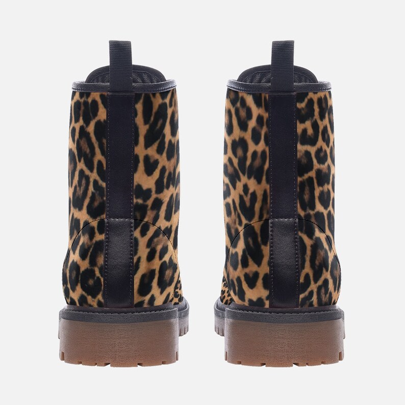 Leopard Boots Casual Leather Lightweight boots MT image 4