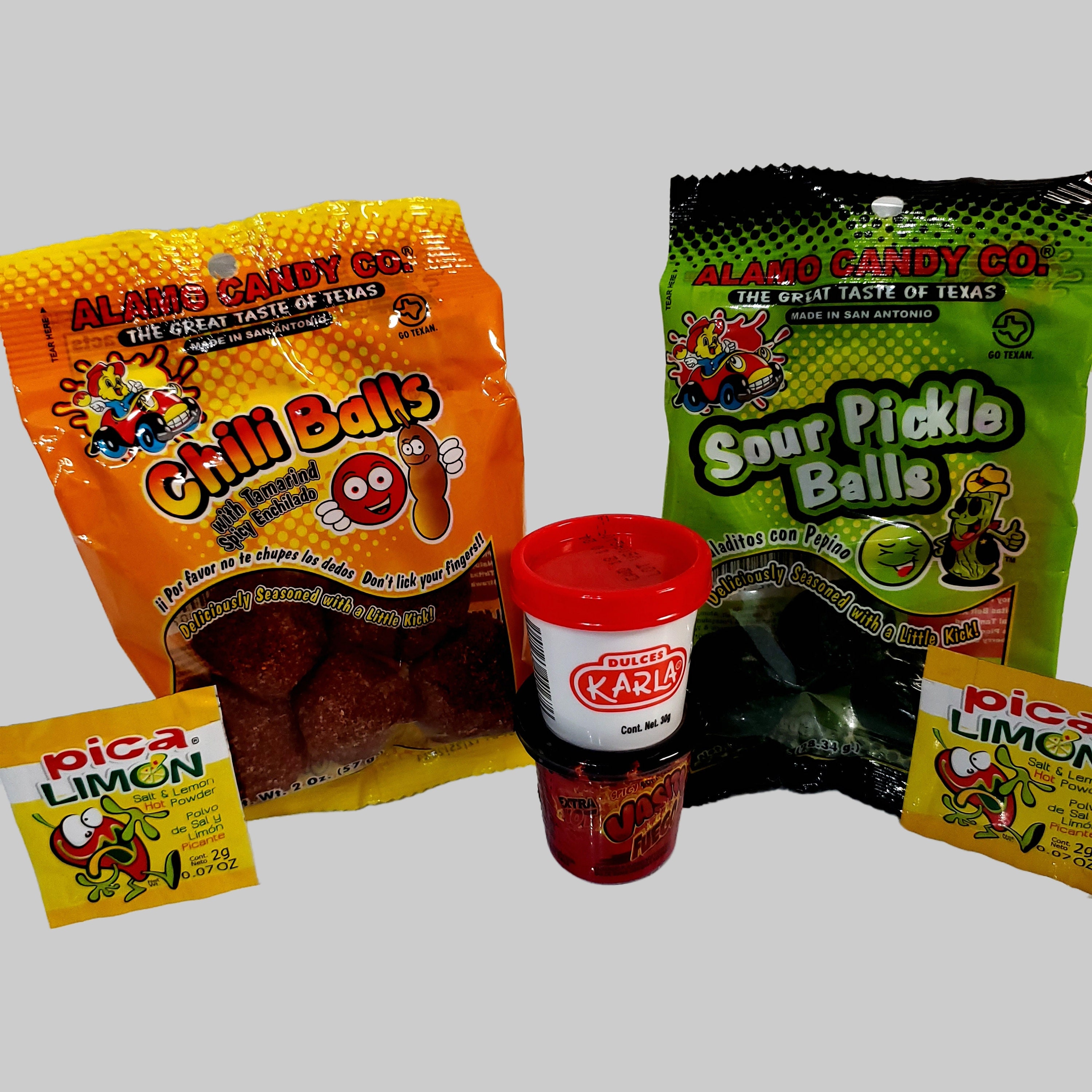 Alamo Chili/ Sour Pickle Balls Etsy