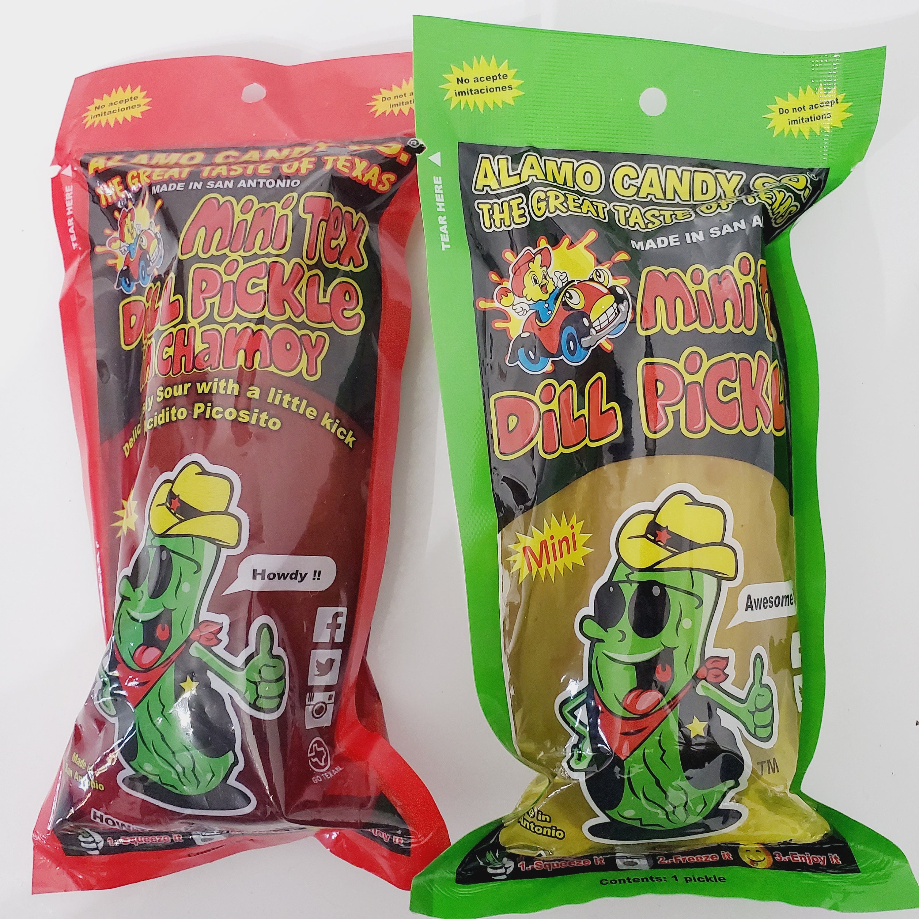 Chamoy Pickle Kit- Just The Basics Chamoy Pickle Kits as seen on TikTok  Halloween Fall Alamo Candy Co