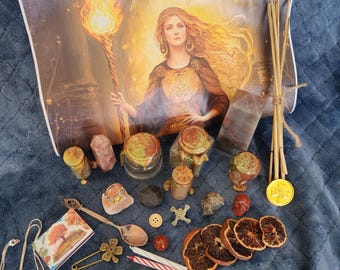 Conjunto de altar de lujo para Brigid