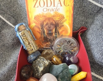 Zodiac Oracle Set for Connecting With Your Star Sign and Astrology Magick