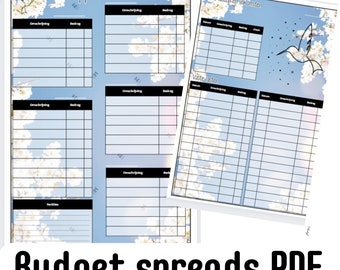 DIGITAL - Budget spreads