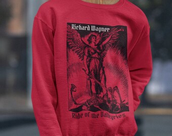 Richard Wagner Sweatshirt: Ride of the Valkyries, Classical Music Gift