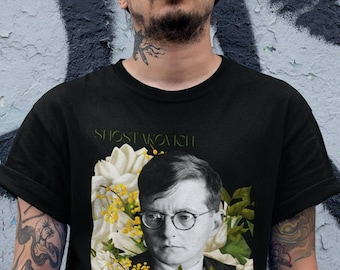 Dmitri Shostakovich T-Shirt, Classical Composer Music Teacher Gift
