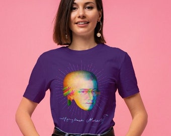 Mozart T-Shirt, Classical Composer, Music Teacher Gift
