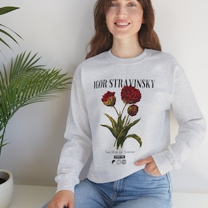Classical Composer shirt Stravinsky Sweatshirt for Musician Gift for Music Teacher, Rite of Spring Shirt for Band Geek classical music gift