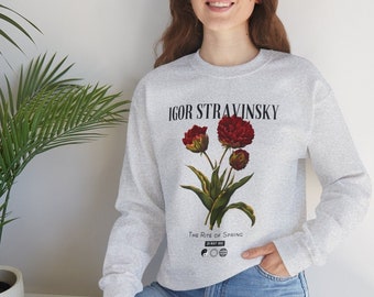 Classical Composer shirt Stravinsky Sweatshirt for Musician Gift for Music Teacher, Rite of Spring Shirt for Band Geek classical music gift