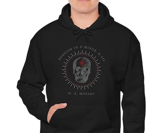 Mozart Requiem Hoodie: Classical Music Composer Sweatshirt