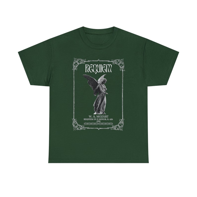 Mozart Requiem T-Shirt, Musiklehrer Geschenk, klassische Musik Shirt, Orchester Shirt, Mozart Shirt, klassischer Musiker Geschenk, Orchester Bild 2