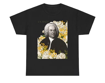 Johann Sebastian Bach shirt,  music teacher gift, orchestra shirt, classical music shirt, classical music lover gift, Bach shirt
