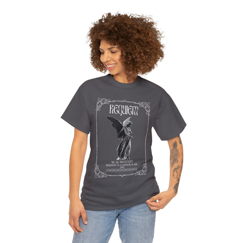 Mozart Requiem T-Shirt, Musiklehrer Geschenk, klassische Musik Shirt, Orchester Shirt, Mozart Shirt, klassischer Musiker Geschenk, Orchester Bild 7