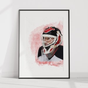  Martin Brodeur Hockey Puck Poster5 Canvas Poster Wall
