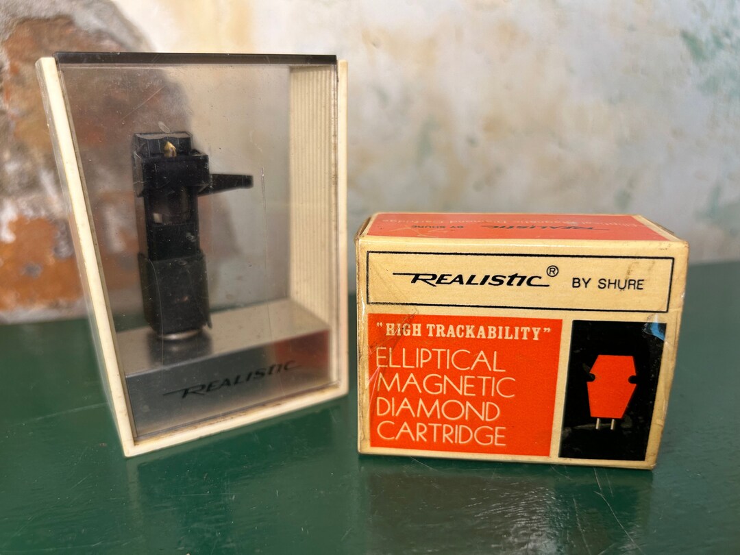 2 Vintage Radio Shack Turntable Record Player Needles by Shure Etsy