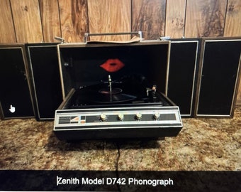 Vintage Zenith Turn Table D742