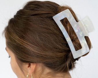 XXL Acetate Hair Clip | Extra Strong Hair Clip for Thick Hair | Elegant & Sustainable | Hair Accessory Gift