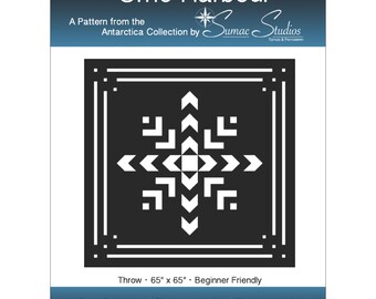 Orne Harbour | From the Antarctica Collection | Quilt Pattern by Leanne McGiveron of Sumac Studios | PDF Digital Download