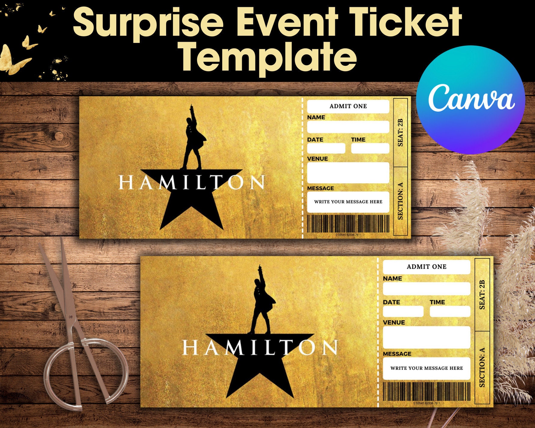 Hamilton exhibition tickets sale