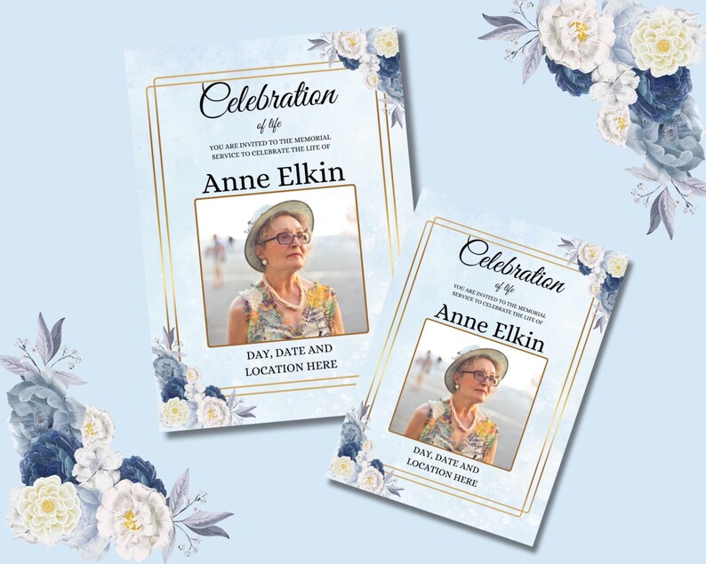 Funeral Programs Template Obituary Template for Funeral Memorial