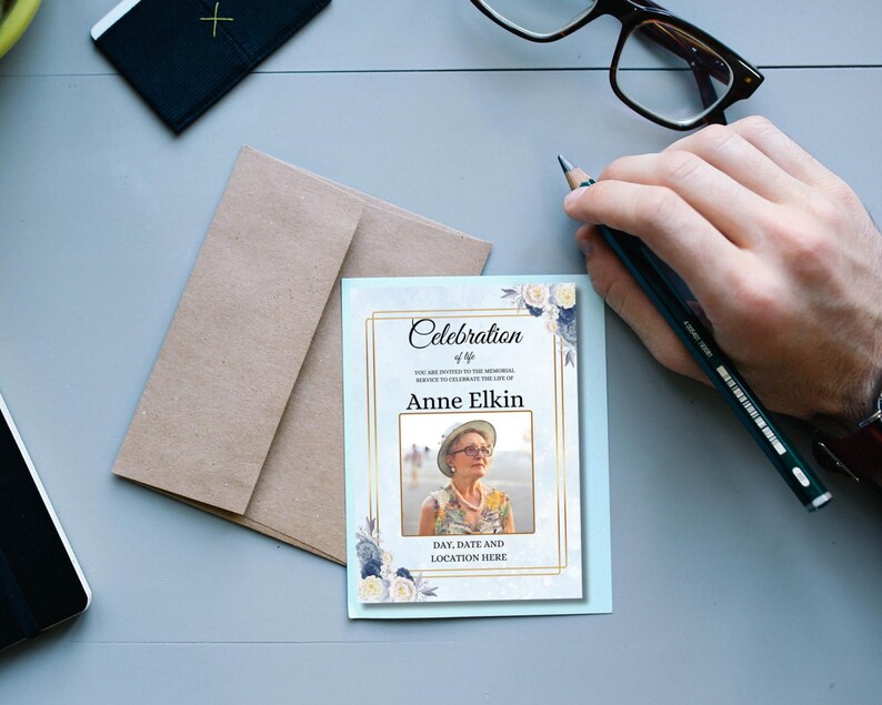 Funeral Programs Template Obituary Template for Funeral Memorial