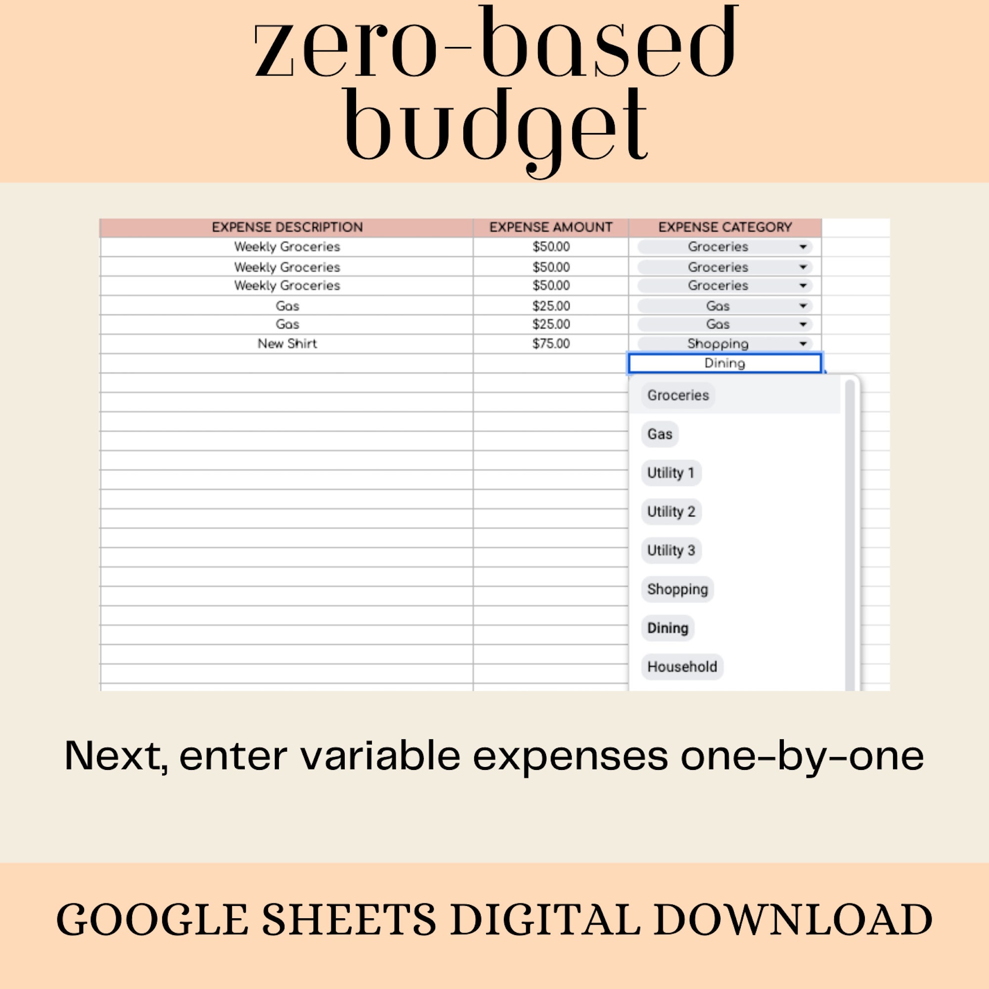 Zero based Budget Spreadsheet Monthly Budget Planner Google Sheets Zero Zero based budget spreadsheet monthly budget planner google sheets zero