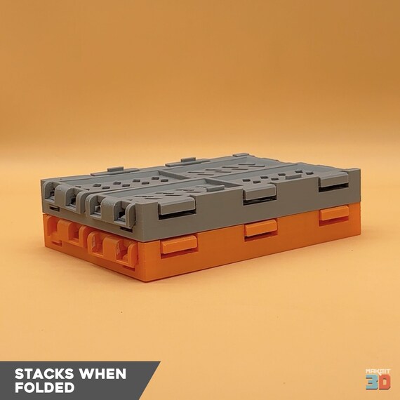 STL file Brick Box - Stackable Sorter 🧱・Template to download and