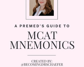 MCAT Mnemonic Guide- Chemistry and Physics