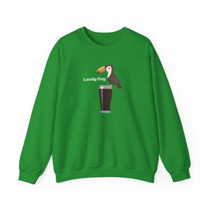 Guinness Toucan Unisex Sweatshirt: Irish Stout Heavy Blend Bild 9