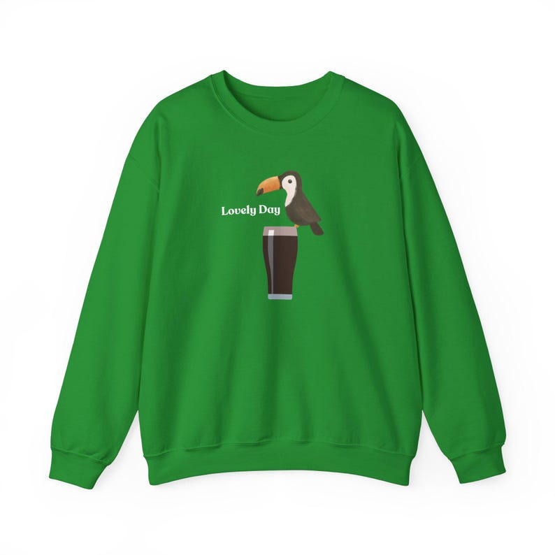 Guinness Toucan Unisex Sweatshirt: Irish Stout Heavy Blend Bild 9