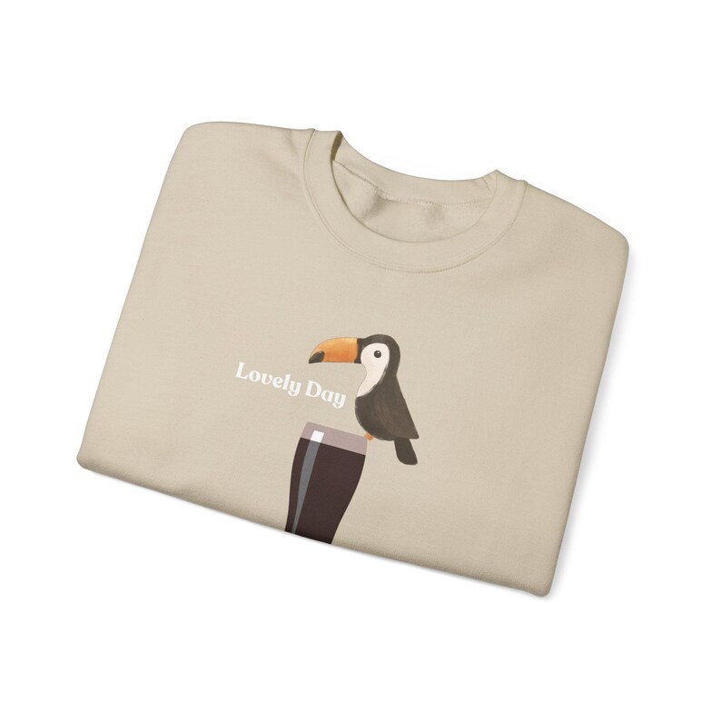 Guinness Toucan Unisex Sweatshirt: Irish Stout Heavy Blend Bild 7