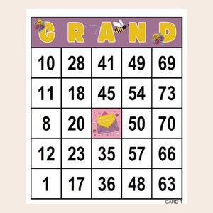 MEHR Großeltern-Tag BINGO Zusatzkarten