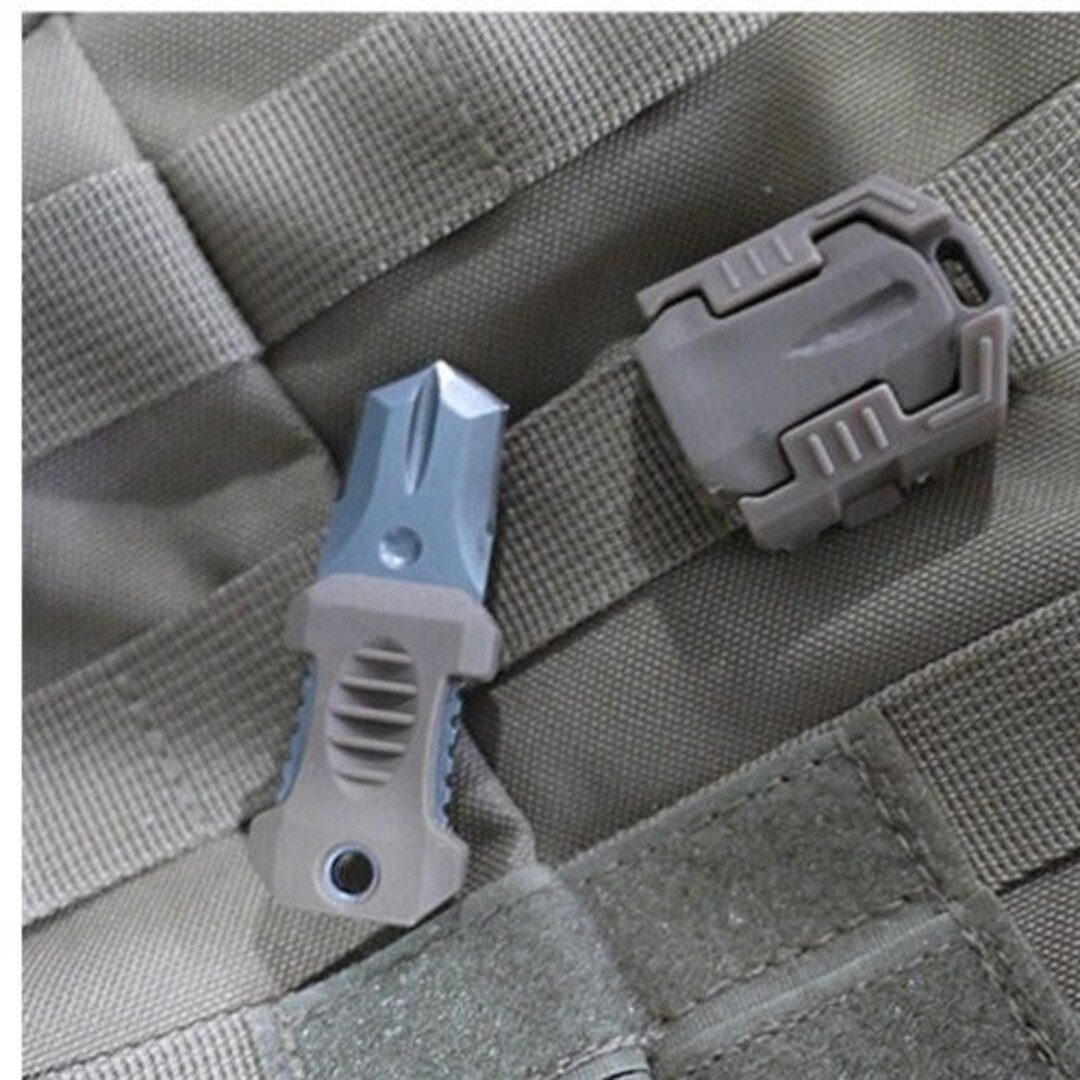 MOLLE Knife EDC Mini Knife Tactical Knife Strap Knife Etsy