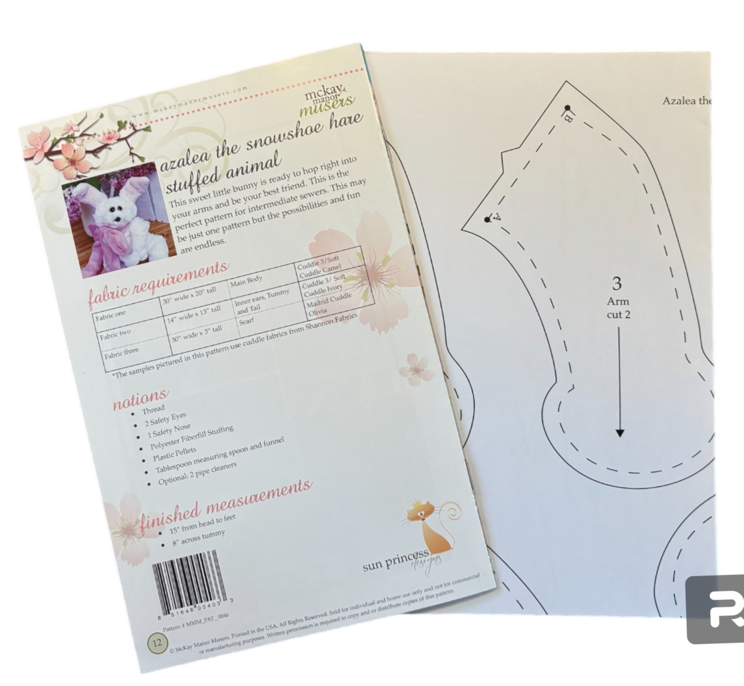 Mckay Pattern Uncut | Sewing Craft Pattern | 15
