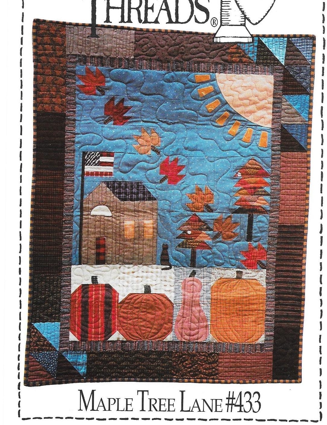MAPLE TREE LANE Quilt Pattern | 29 X 37