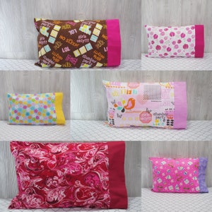 NOVELTY | Travel - Toddler Size Pillowcase | Flannel Fabric | Ready to Ship | Kids | Girl | Adult | Teen | Child